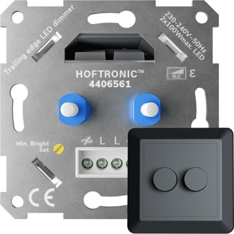 LED duo dimmer 2x 2-100 Watt