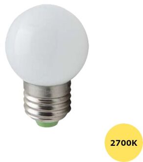 LED E27-G45 - 1 Watt - 2700K - Waterdicht