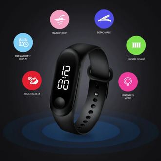 LED Electronic Men Watch Digital Silicone Wristwatch Candy Color Watches for men Fashion Casual Simple relogios masculinos