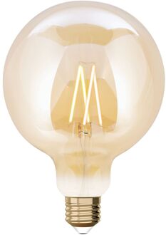 LED Energielabel A+ (A++ - E) E27 Bol 9 W = 60 W Warmwit tot neutraalwit (Ã x l) 95 mm x 140 mm Dimbaar, Filament / Retro-LED 1 stuk(s)