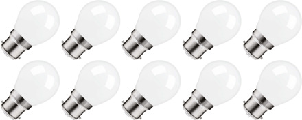 | LED filament | Bajonetfitting B22d | Kogellamp | Helder | 45mm | 5W | 10 stuks