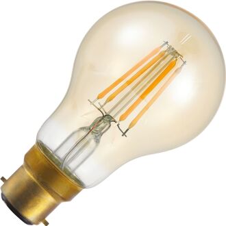 | LED filament | Bajonetfitting B22d | Standaardlamp | Goud | 60mm | 4W
