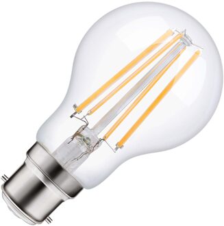 | LED filament | Bajonetfitting B22d | Standaardlamp | Helder | 60mm | 8W