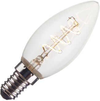 | LED Filament | E14 Fitting | Kaarslamp | Helder | C35 | 35mm | 3W