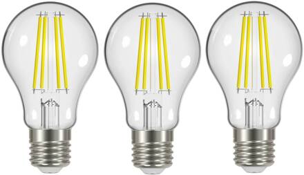 LED filament E27 2,2W 470 lm helder 3 per set