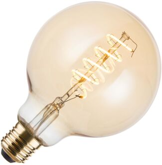 | LED Filament | E27 Fitting | Globelamp | Amberkleurig | G95 | 95mm | 4W