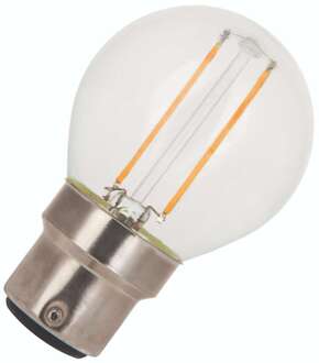 LED Filament G45 B22d 240V 2-20W 2700K Niet Dimbaar