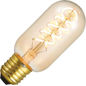 | LED filament | Grote fitting E27 | Buislamp | Goud | 45mm | 5W