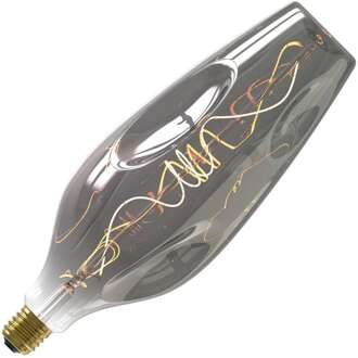 | LED filament | Grote fitting E27 | Design lamp | 110mm | 4W Titanium