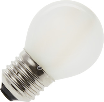 | LED filament | Grote fitting E27 | Kogellamp | Helder | 45mm | 2W