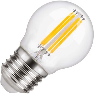 | LED filament | Grote fitting E27 | Kogellamp | Helder | 45mm | 5W