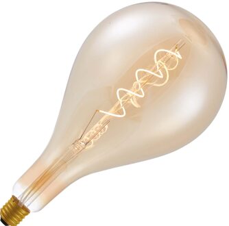 | LED filament | Grote fitting E27 | Overig | Goud | 165mm | 4W