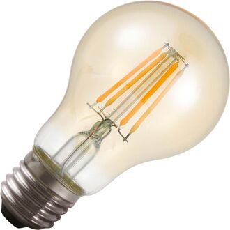 | LED filament | Grote fitting E27 | Standaardlamp | Goud | Schemersensor | 60mm | 4W | 2 stuks