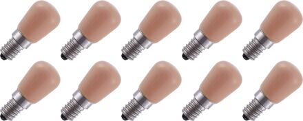 | LED filament | Kleine fitting E14 | Buislamp | Flame | 26mm | 2W | 10 stuks