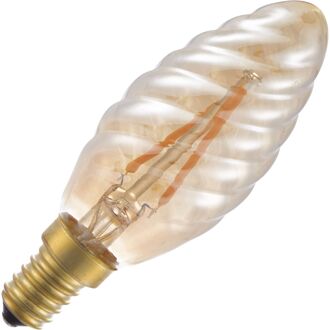 | LED filament | Kleine fitting E14 | Kaarslamp gedraaid | Helder | 35mm | 2W