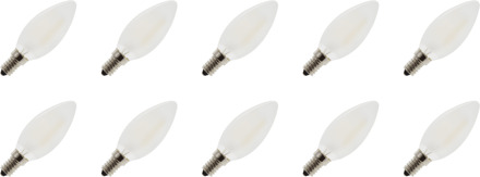 | LED filament | Kleine fitting E14 | Kaarslamp | Helder | 35mm | 2W | 10 stuks | 10 stuks
