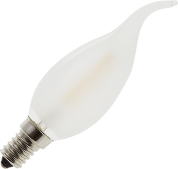 | LED filament | Kleine fitting E14 | Kaarslamp tip | Mat | 35mm | 2W