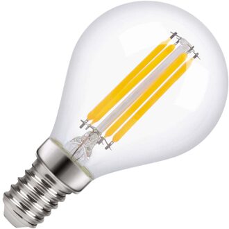 | LED filament | Kleine fitting E14 | Kogellamp | Helder | 45mm | 5W