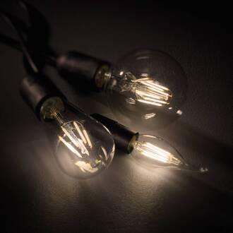 LED filament lamp E14 4W, 2.700K Switch dimmer