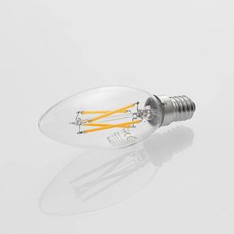 LED filament lamp E14 4W 827 kaars dimbaar 2/set