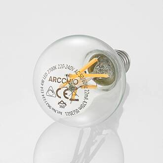 LED filament lamp E14 4W druppel dimbaar per 5