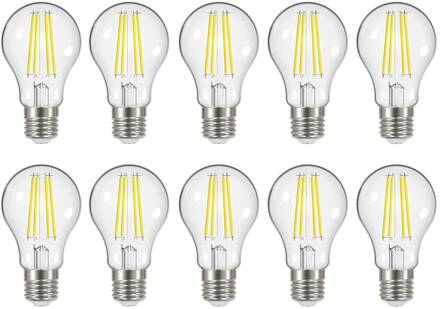 LED filament lamp E27 3,8W 827 806 Lumen 10/set