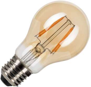 LED Filament lamp E27 4W 2200K Goud dimbaar