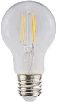 LED Filament lamp E27 - 7 Watt 806 Lumen - A60 vorm - 2700K Warmwit licht - Dimbaar - Helder glas