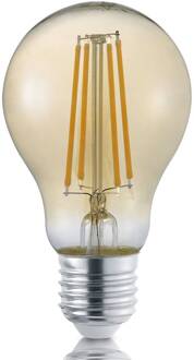 LED filament lamp E27 8W goud Switch dimmer 2.700K