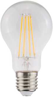 LED Filament lamp E27 - 9 Watt 1055 Lumen - A60 vorm - 2700K Warmwit licht - Dimbaar - Helder glas