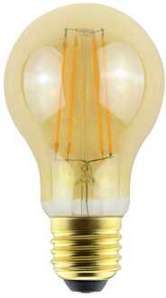 LED Filament lamp E27 - 9 Watt 950 Lumen - A60 - 2200K Warmwit licht - Dimbaar - Amber glas