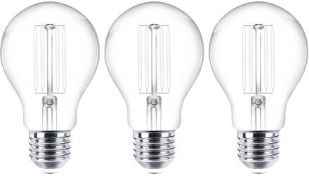 LED filament lamp E27 helder 4W 2700K 470lm set van 3