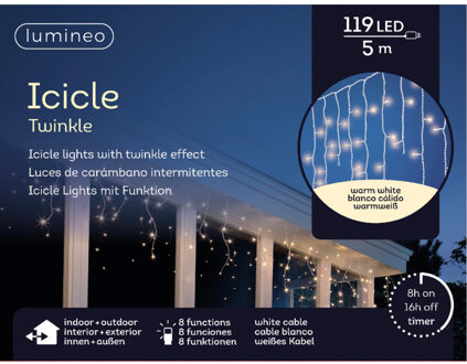 LED fonkelverlichting buiten wit warm 5 m