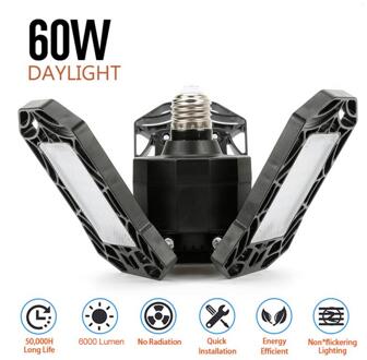 Led Garage Verlichting Plafondlamp 60W Grote Garage Licht Geschikt Voor Sporthallen, Theaters, Magazijnen, parkeerplaatsen, Garages 2