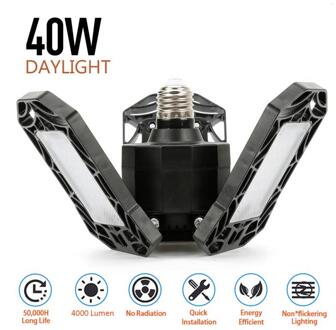 Led Garage Verlichting Plafondlamp 60W Grote Garage Licht Geschikt Voor Sporthallen, Theaters, Magazijnen, parkeerplaatsen, Garages 5