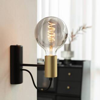 LED-glaslamp E27 3,8W, G125, 1800K, rook