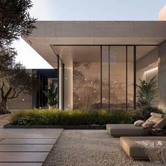 LED grondspies lamp MINUIT, hoogte 60 cm, zwart, IP65 zwart mat, wit