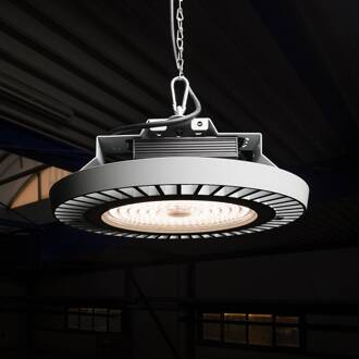 LED hal spot FLC 840 pendant lens 66° 106W zilver, helder