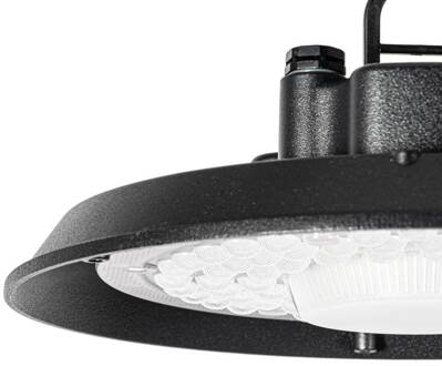 LED hal spot Maikel, zwart, 100 W 13500 lm, IP65 zwart, transparant