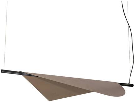 LED hanglamp 22229, zandzwart/brons zandzwart, brons