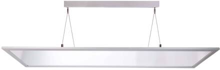 LED hanglamp 3422 hoekig, Dip-Switch, aluminium aluminium (RAL 9006), transparant