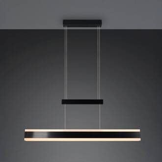 LED hanglamp Arcola zwart, lengte 152 cm Touchdimmer, CCT