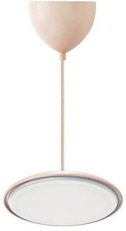 LED hanglamp Artist, Ø 25 cm, oudroze, metaal