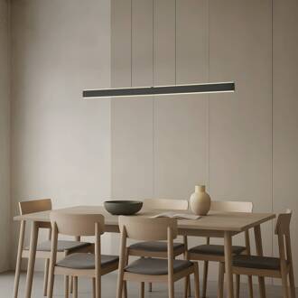 LED hanglamp Arvon, zwart, 117 cm, dimbaar, CCT