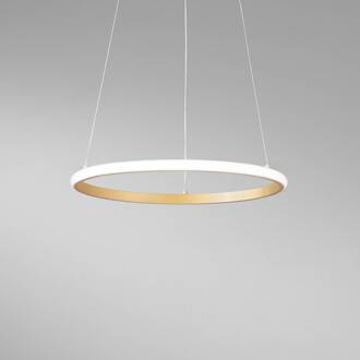 LED hanglamp Axis, Ø 40 cm, goudkleurig, metaal, CCT