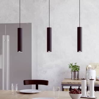 LED hanglamp Balamorta-Z, 3-lamps, zwart