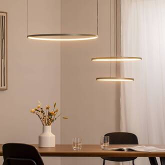 LED hanglamp CIRCOLO, olijfgroen, Ø 30/45/60 cm, 3-lamps