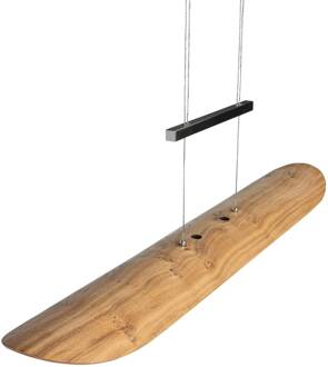 LED hanglamp Colombia XL, asteiken natuur