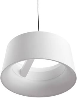 LED hanglamp Cookie, wit, aluminium Ø 15 cm