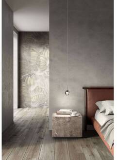 LED hanglamp Dew, chroomkleurig, 1-lamp, Ø 11 cm chroom, helder